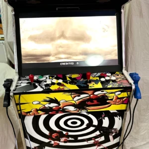alpha promax upright shooter arcade machine