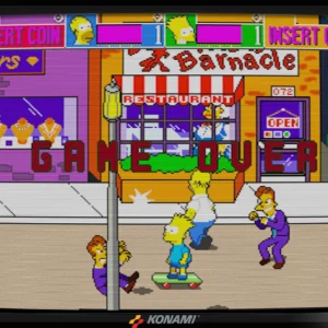 wall mounted arcade – classic arcade