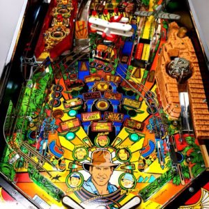 indiana jones pinball machine