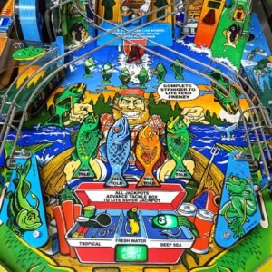 fish tales pinball machine