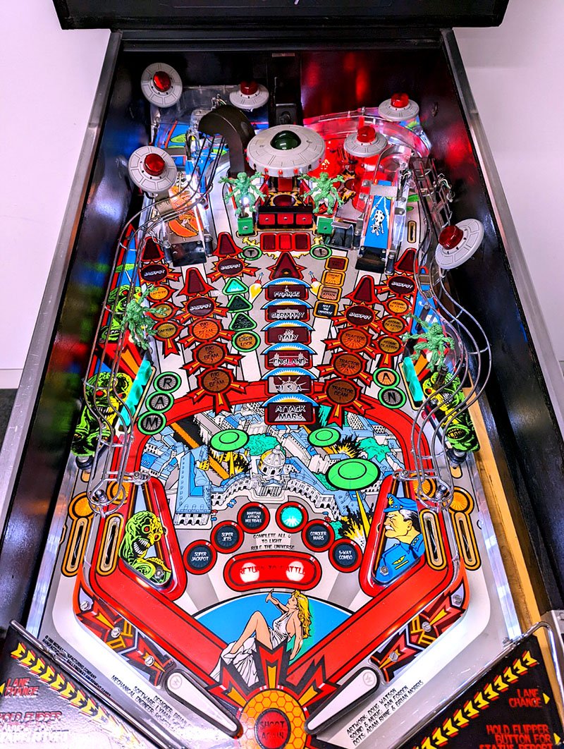attack from mars pinball machine attack from mars pinball machine
