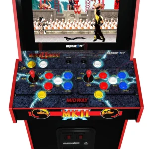 arcade1up mortal kombat ii deluxe arcade machine