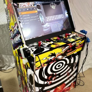 alpha promax upright shooter arcade machine