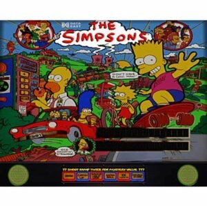 the simpsons pinball machine