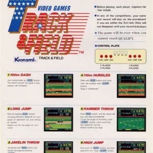 1983 track & field arcade game by konami