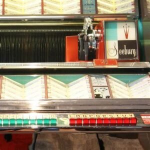 original 1958 seeburg 201 vinyl jukebox