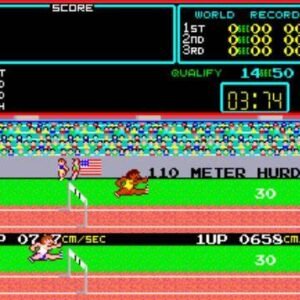 1983 track & field arcade game by konami