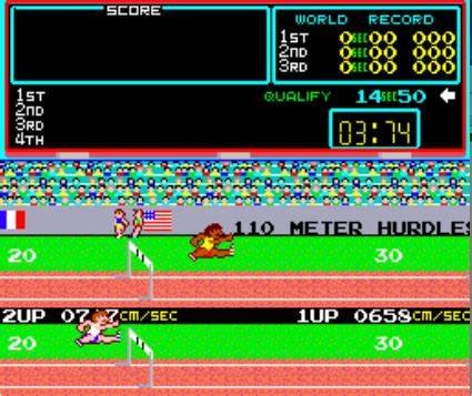 1983 track & field arcade game by konami 1983 track & field arcade game by konami