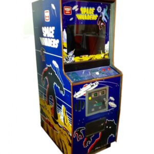 1980s space invaders arcade machine