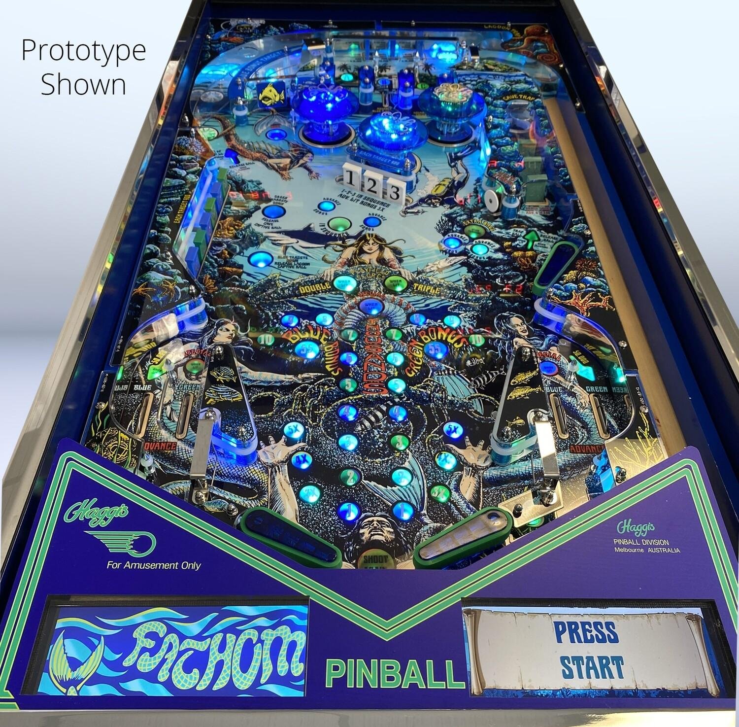 fathom (mermaid edition) pinball machine fathom (mermaid edition) pinball machine