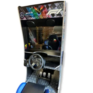 lewis hamilton racing simulator arcade machine