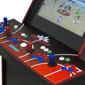 nba jam deluxe upright 4 player arcade machine