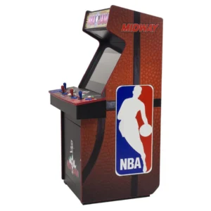 nba jam deluxe upright 4 player arcade machine