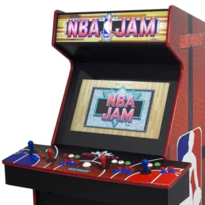 nba jam deluxe upright 4 player arcade machine