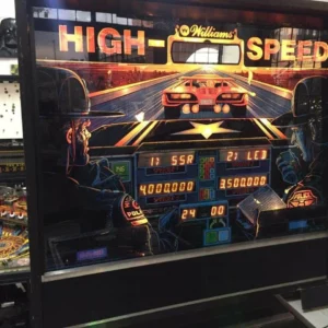 high speed pinball machine