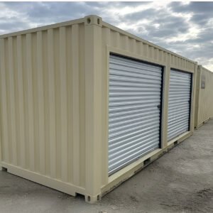 20ft shipping container with double side cargo doors