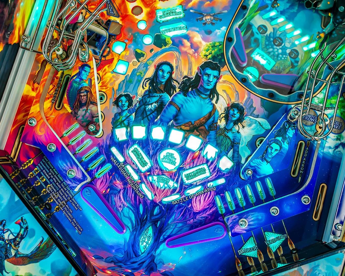 avatar: the battle for pandora limited edition pinball machine avatar: the battle for pandora limited edition pinball machine