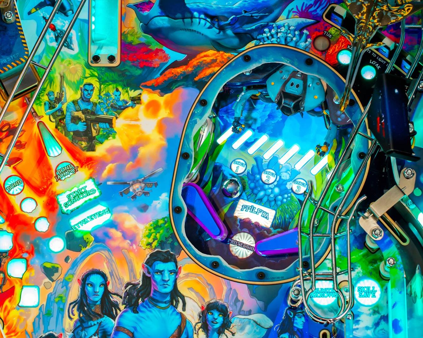 avatar: the battle for pandora limited edition pinball machine avatar: the battle for pandora limited edition pinball machine