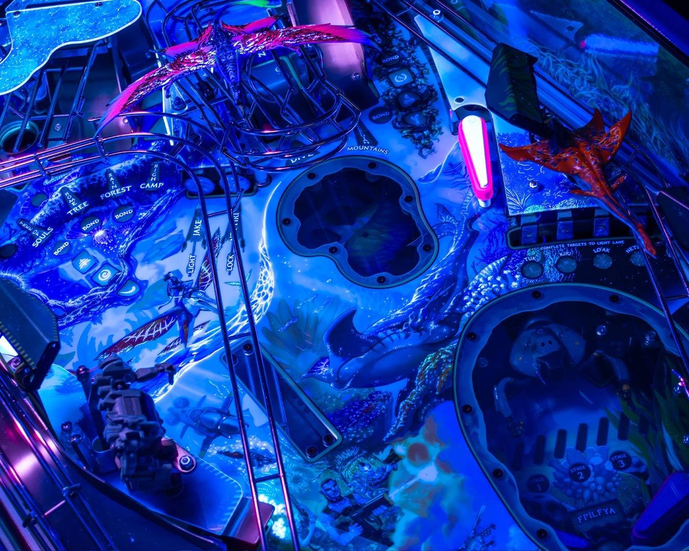 avatar: the battle for pandora limited edition pinball machine avatar: the battle for pandora limited edition pinball machine