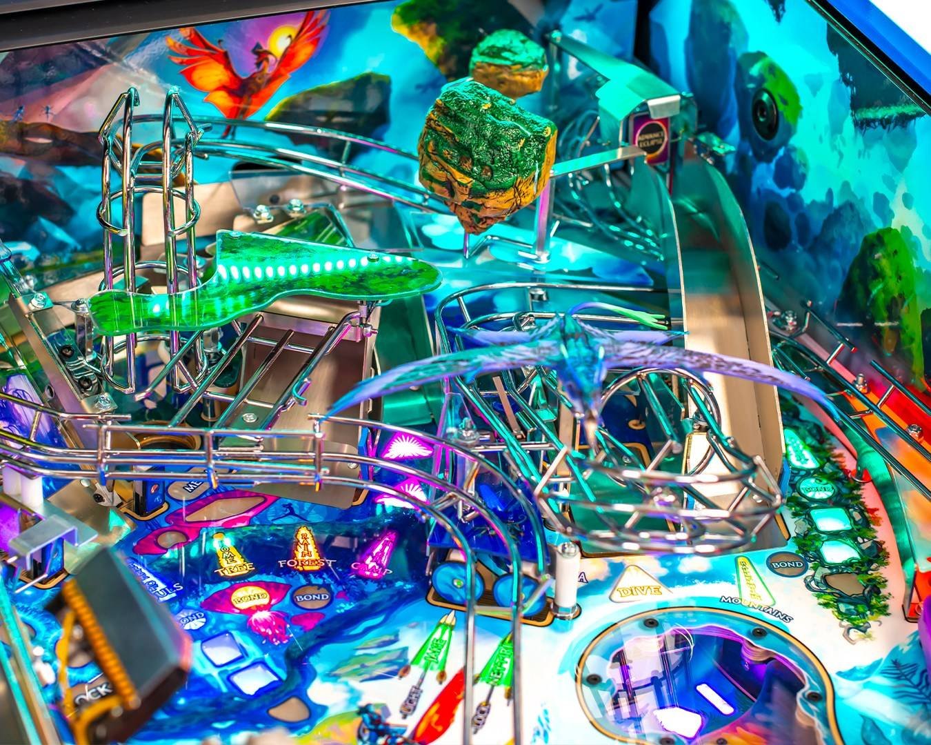 avatar: the battle for pandora limited edition pinball machine avatar: the battle for pandora limited edition pinball machine