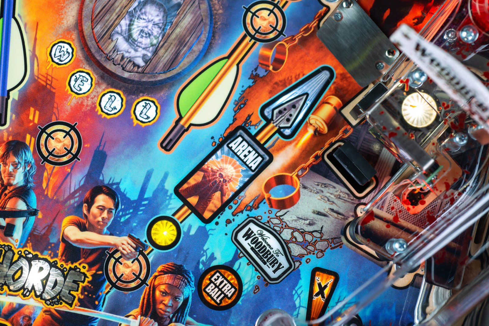 walking dead remastered premium pinball machine by stern walking dead remastered premium pinball machine by stern