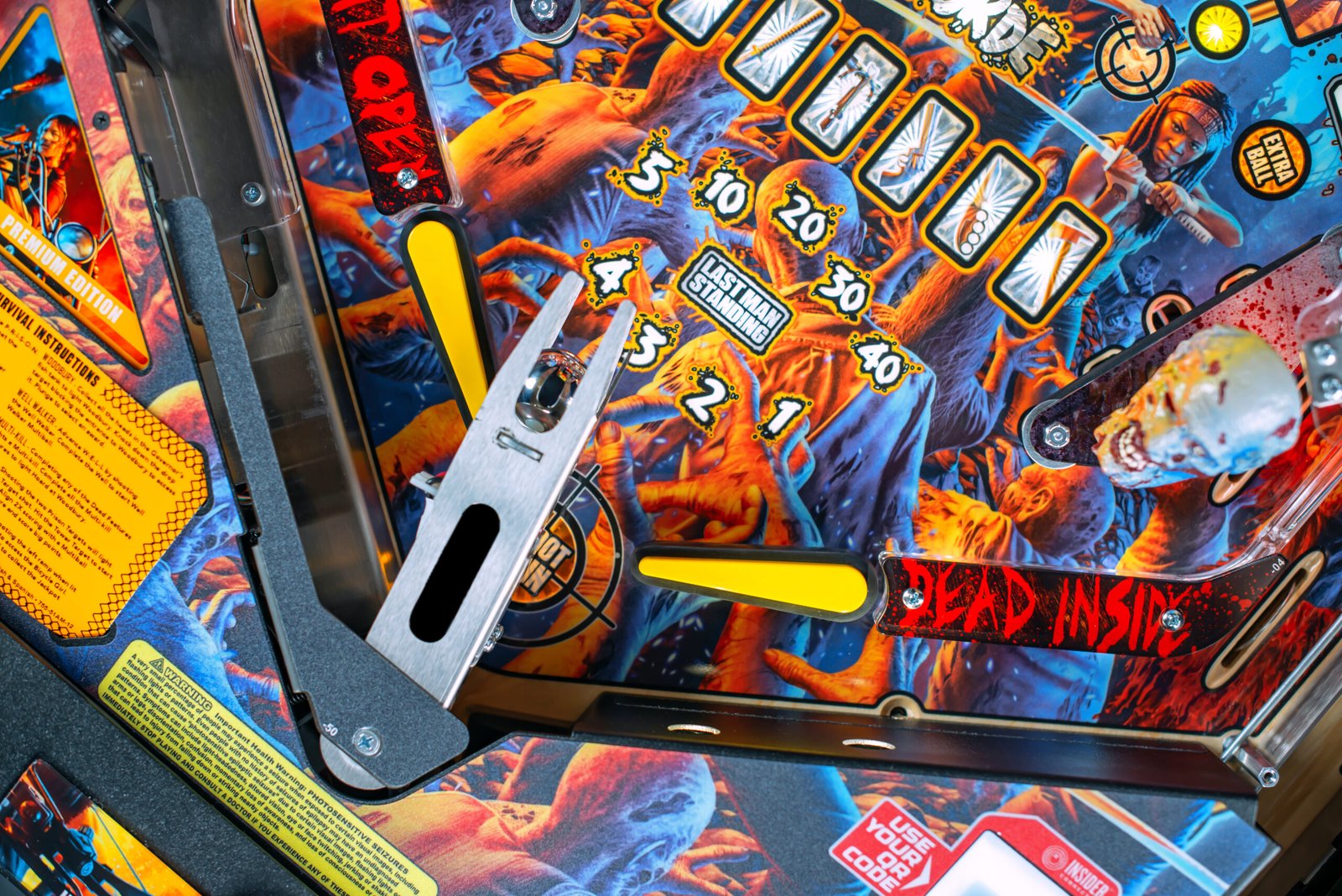 walking dead remastered premium pinball machine by stern walking dead remastered premium pinball machine by stern