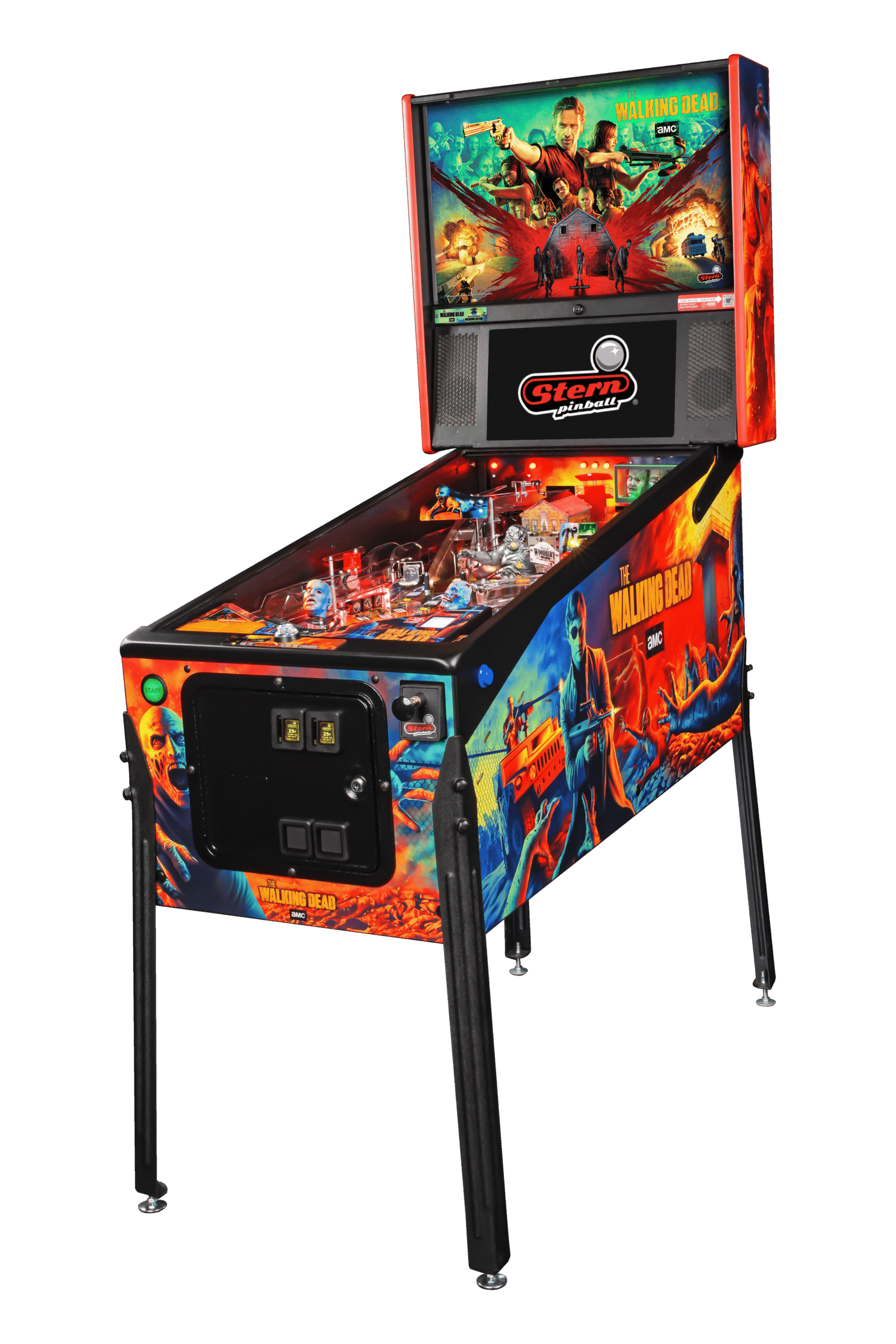 walking dead remastered premium pinball machine by stern walking dead remastered premium pinball machine by stern