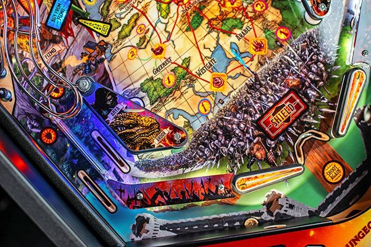 dungeons & dragons premium pinball machine by stern dungeons & dragons premium pinball machine by stern