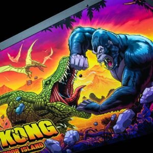 king kong: myth of terror island pro pinball machine by stern