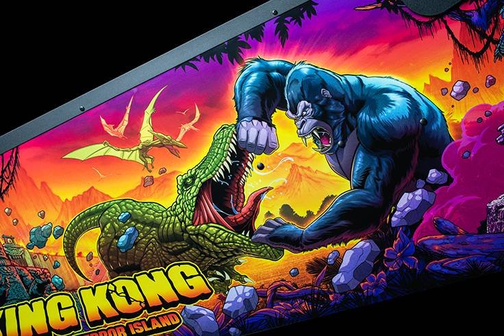 king kong: myth of terror island pro pinball machine by stern king kong: myth of terror island pro pinball machine by stern