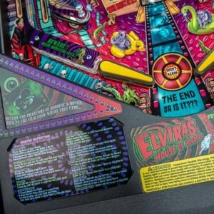 elvira’s house of horrors premium pinball machine by stern