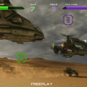 halo fireteam raven 2 player tethered edition by raw thrills