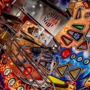 iron maiden pro pinball machine by stern