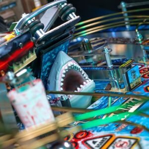jaws 50th anniversary premium pinball machine by stern