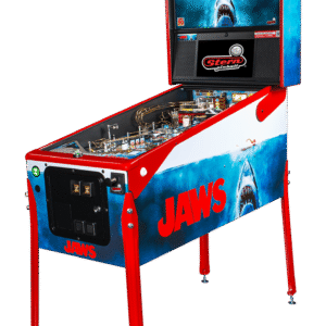 jaws 50th anniversary premium pinball machine by stern