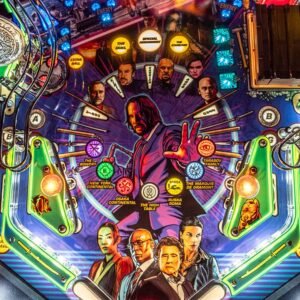 john wick premium pinball machine by stern