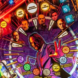 john wick pro pinball machine by stern