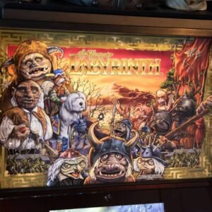 jim henson’s labyrinth pinball machine