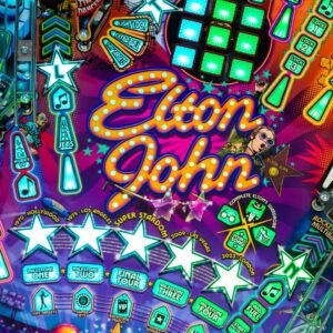 elton john collectors edition pinball machine