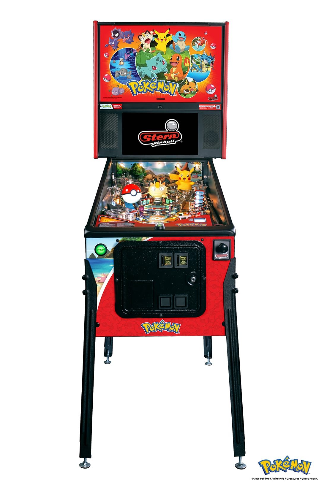 pokémon premium pinball machine by stern pokémon premium pinball machine by stern