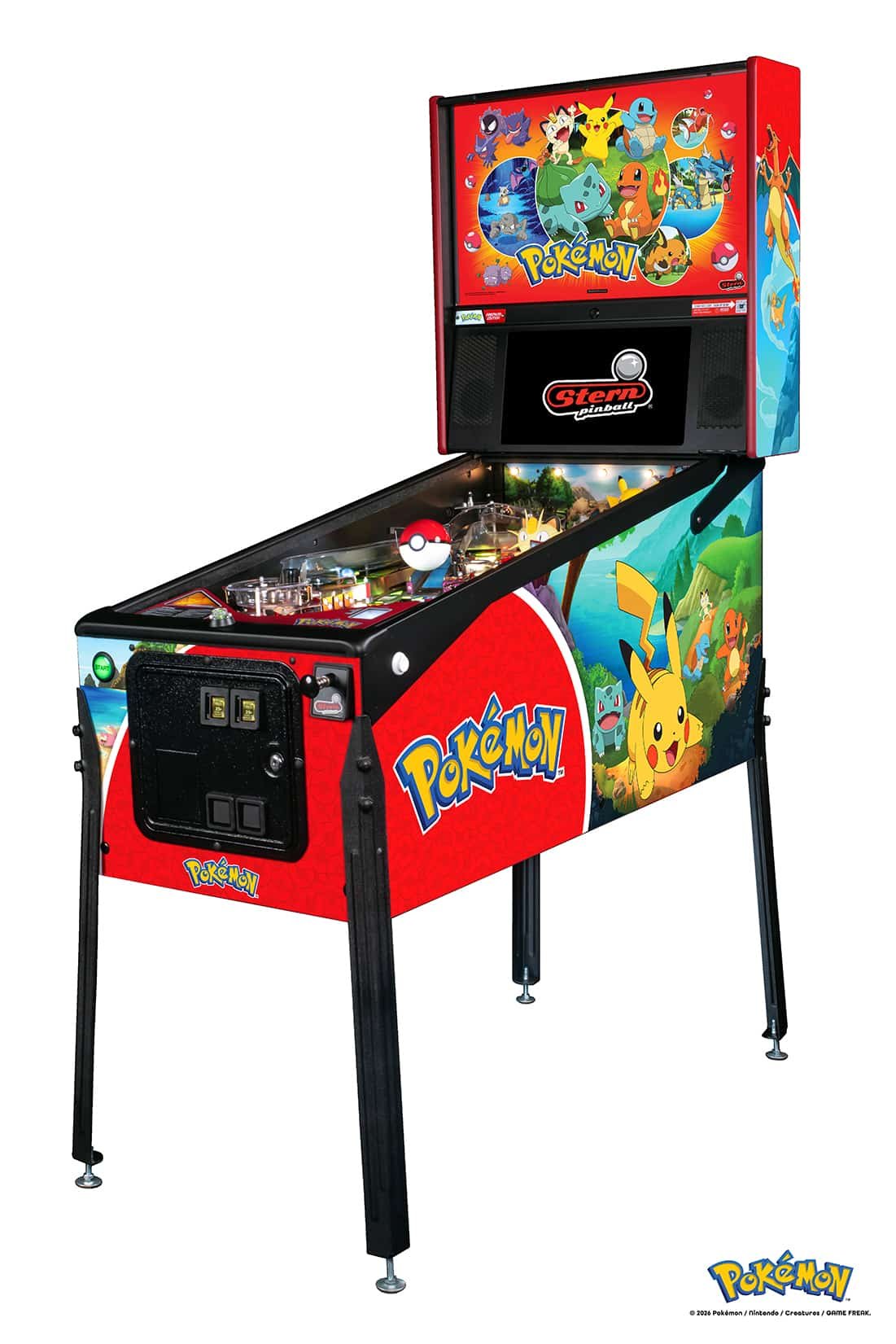 pokémon premium pinball machine by stern pokémon premium pinball machine by stern