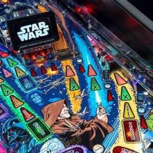 star wars comic art pro pinball machine by stern