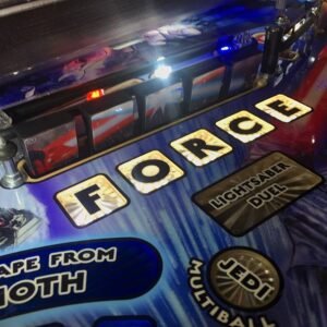 star wars pro pinball machine by stern