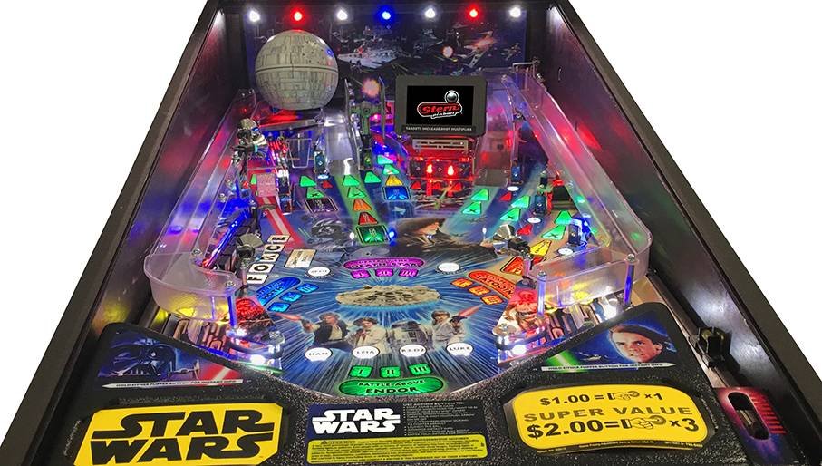 star wars pro pinball machine by stern star wars pro pinball machine by stern