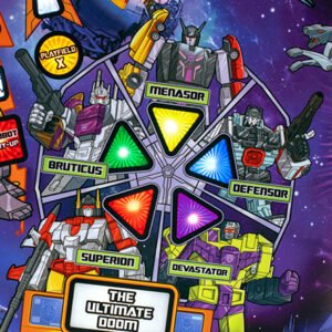 transformers pro pinball machine by stern (pre order)