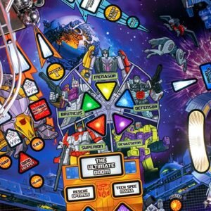 transformers limited edition pinball machine by stern (pre order)