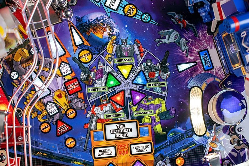 transformers limited edition pinball machine by stern (pre order) transformers limited edition pinball machine by stern (pre order)